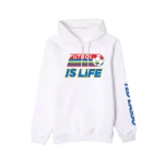 TED LASSO FUTBOL IS LIFE ADULT HOODED SWEATSHIRT