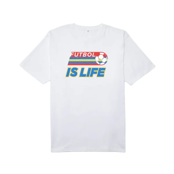 TED LASSO FUTBOL IS LIFE ADULT SHORT SLEEVE T-SHIRT